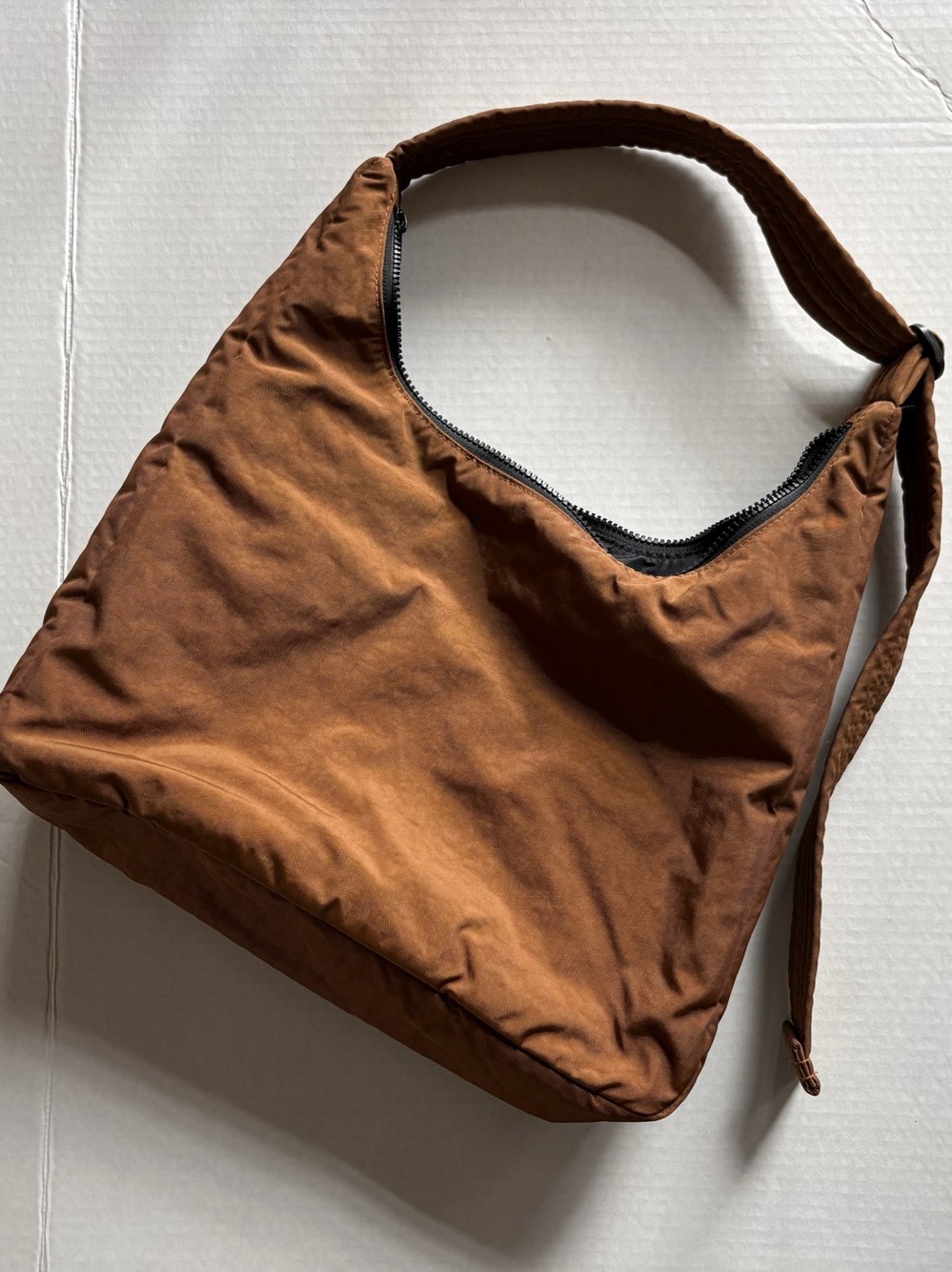 Baggu Brown Nylon Shoulder Bag